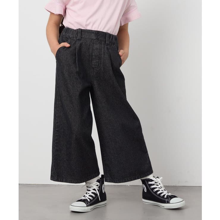 【接触冷感/ジメジメ対策】[120-130]タックワイドパンツ | a.v.v【KIDS】 | 詳細画像11 