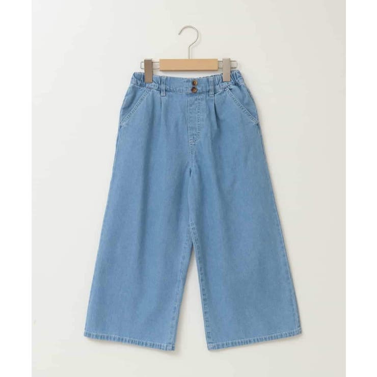 【接触冷感/ジメジメ対策】[120-130]タックワイドパンツ | a.v.v【KIDS】 | 詳細画像2 