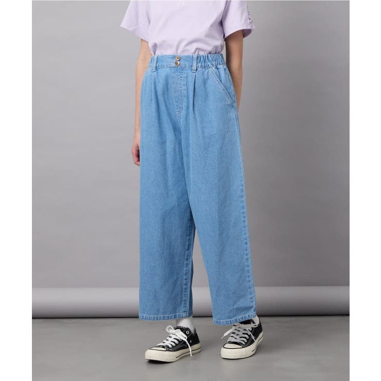 【接触冷感/ジメジメ対策】[120-130]タックワイドパンツ | a.v.v【KIDS】 | 詳細画像20 