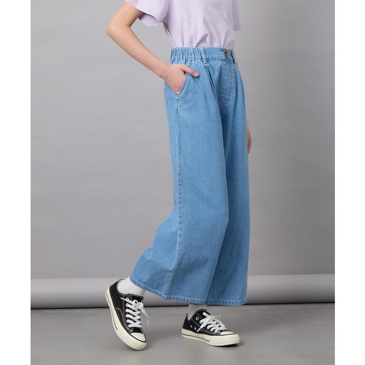 【接触冷感/ジメジメ対策】[120-130]タックワイドパンツ | a.v.v【KIDS】 | 詳細画像22 