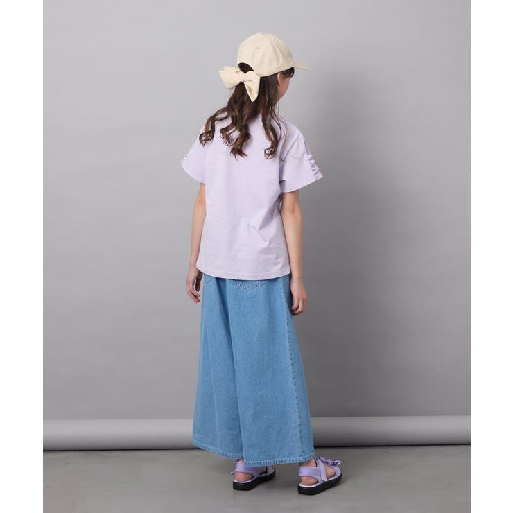 【接触冷感/ジメジメ対策】[120-130]タックワイドパンツ | a.v.v【KIDS】 | 詳細画像29 