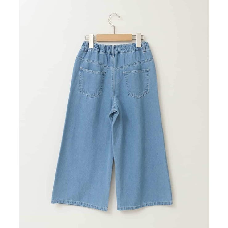 【接触冷感/ジメジメ対策】[120-130]タックワイドパンツ | a.v.v【KIDS】 | 詳細画像3 