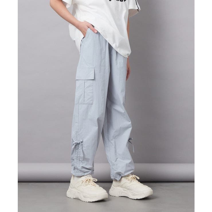 [130]サイドリボンドロストカーゴパンツ | a.v.v【KIDS】 | 詳細画像1 