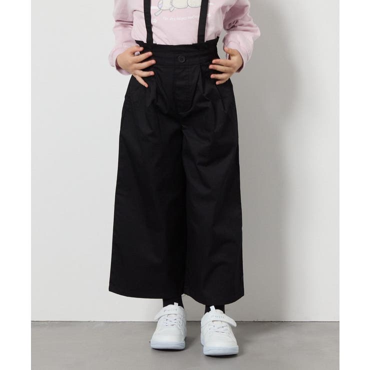 [140-150]【接触冷感】サス付きワイドパンツ | a.v.v【KIDS】 | 詳細画像22 