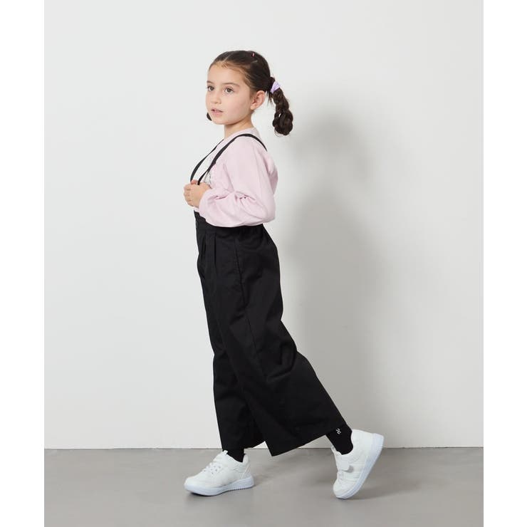 [140-150]【接触冷感】サス付きワイドパンツ | a.v.v【KIDS】 | 詳細画像26 