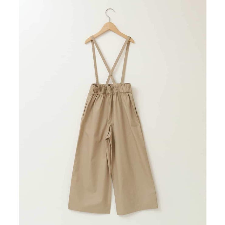 [140-150]【接触冷感】サス付きワイドパンツ | a.v.v【KIDS】 | 詳細画像3 