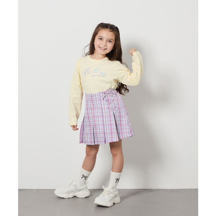 [140-150]サイドレースアップスカパン | a.v.v【KIDS】 | 詳細画像34 