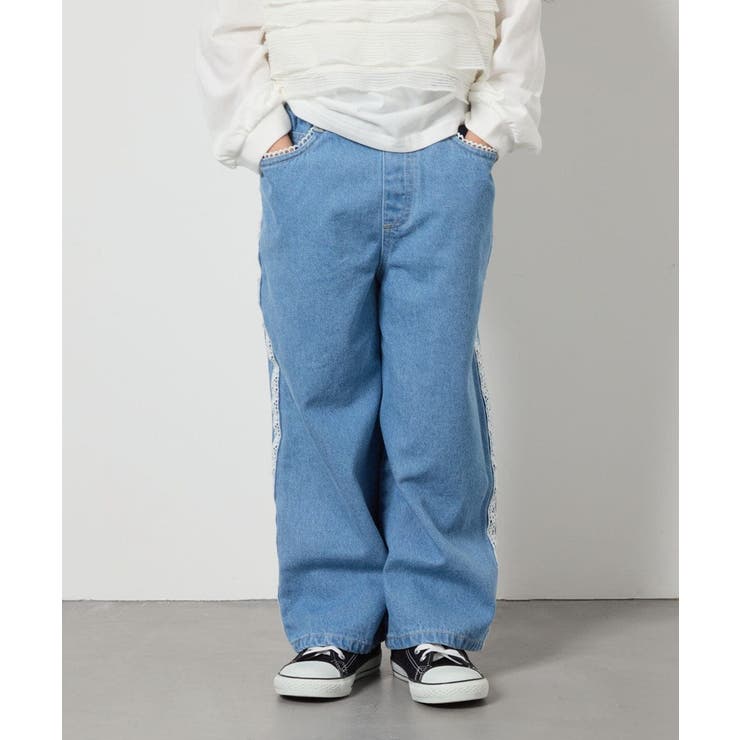 ライトブルー | [140-150]アソートデザインデニム | a.v.v【KIDS】