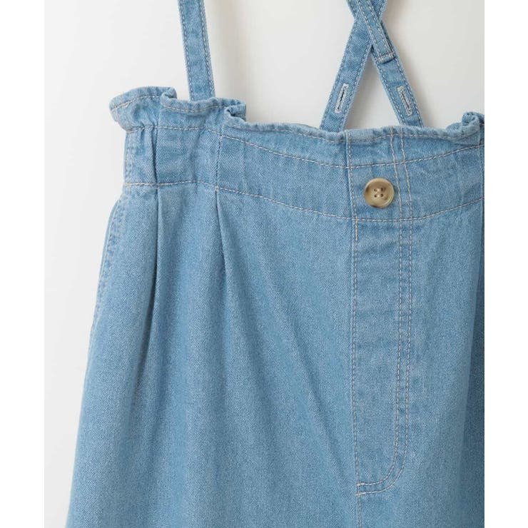 [160]サス付きタックテーパードデニムパンツ | a.v.v【KIDS】 | 詳細画像22 