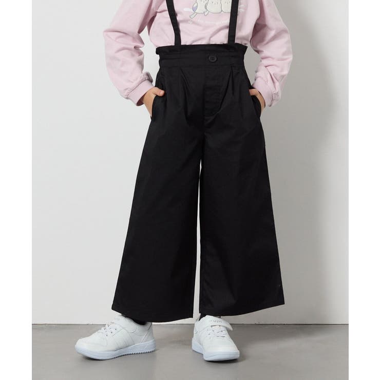 [160]【接触冷感】サス付きワイドパンツ | a.v.v【KIDS】 | 詳細画像21 