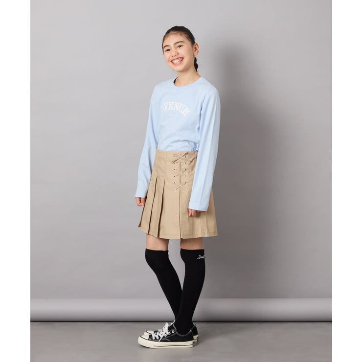 [160]サイドレースアップスカパン | a.v.v【KIDS】 | 詳細画像13 