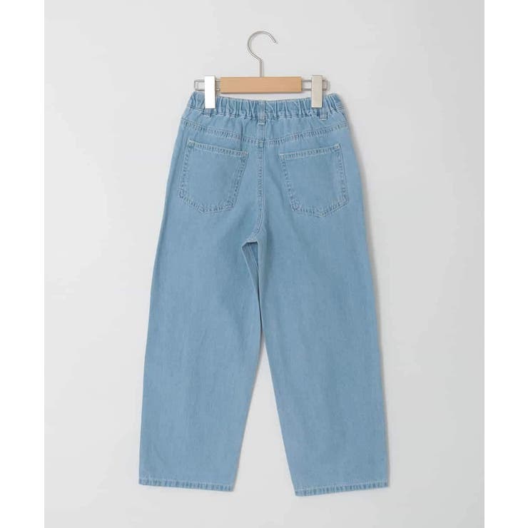 [120-160]【選べるデザイン】デザインワイドストレートデニム | a.v.v【KIDS】 | 詳細画像33 