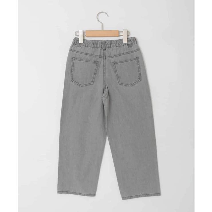 [120-160]【選べるデザイン】デザインワイドストレートデニム | a.v.v【KIDS】 | 詳細画像35 