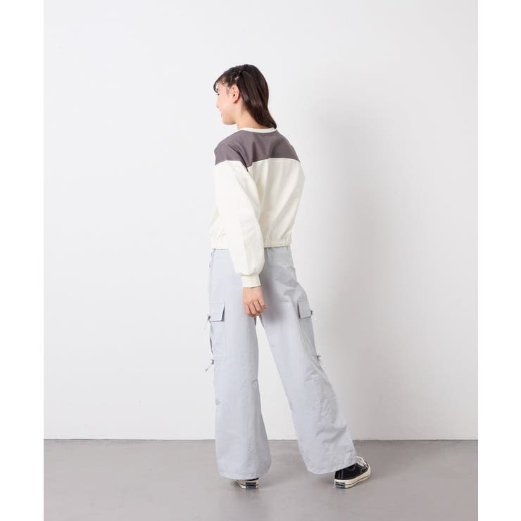 [120-160]サイドリボンカーゴパンツ | a.v.v【KIDS】 | 詳細画像10 