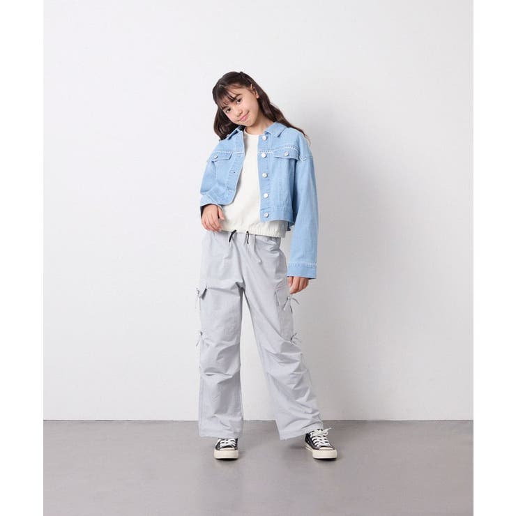 [120-160]サイドリボンカーゴパンツ | a.v.v【KIDS】 | 詳細画像15 