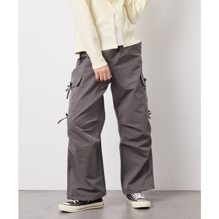 [120-160]サイドリボンカーゴパンツ | a.v.v【KIDS】 | 詳細画像27 