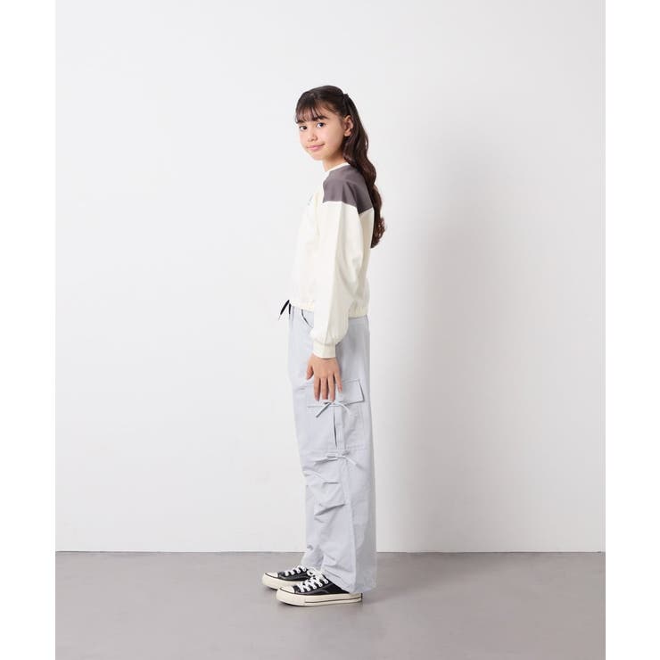[120-160]サイドリボンカーゴパンツ | a.v.v【KIDS】 | 詳細画像9 