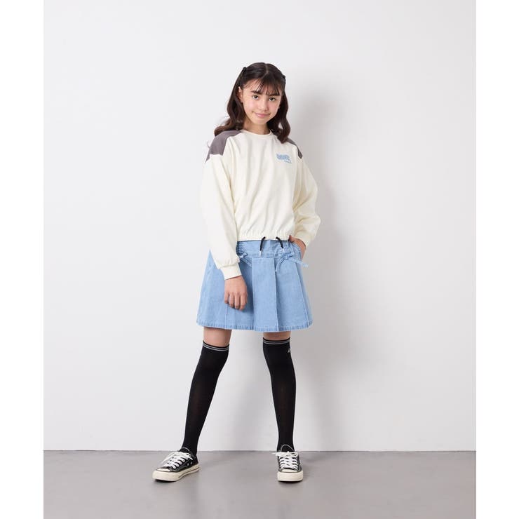 [120-160]ギャザープリーツスカパン | a.v.v【KIDS】 | 詳細画像11 