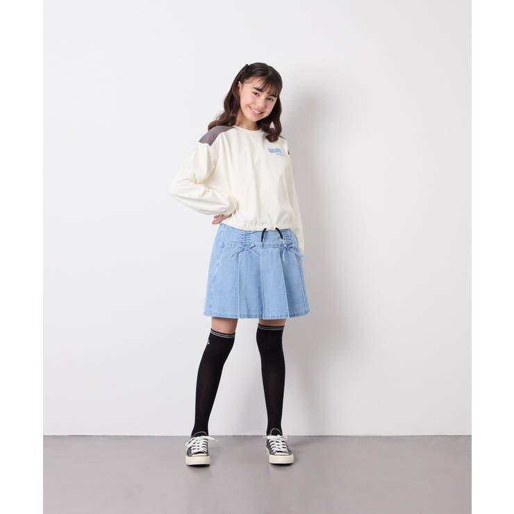 [120-160]ギャザープリーツスカパン | a.v.v【KIDS】 | 詳細画像14 