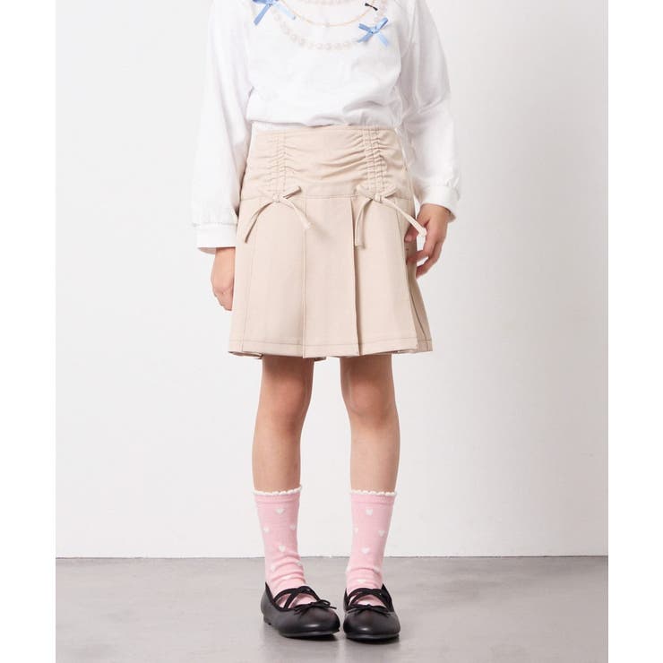 [120-160]ギャザープリーツスカパン | a.v.v【KIDS】 | 詳細画像34 