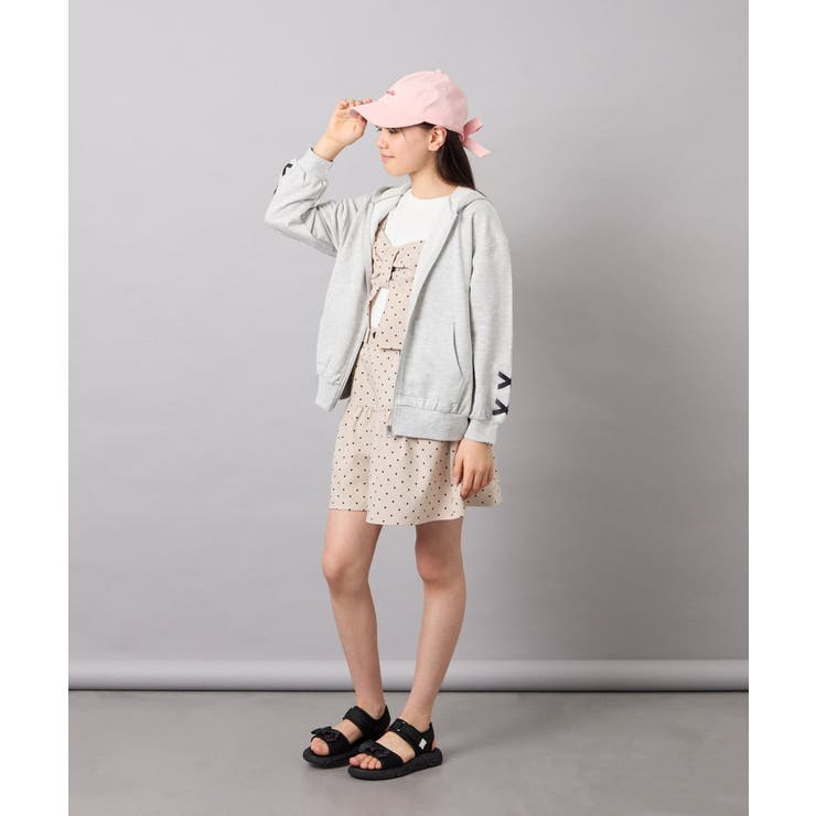 [120-160][ママとお揃いコーデが叶う]ギャザーキュロット | a.v.v【KIDS】 | 詳細画像32 