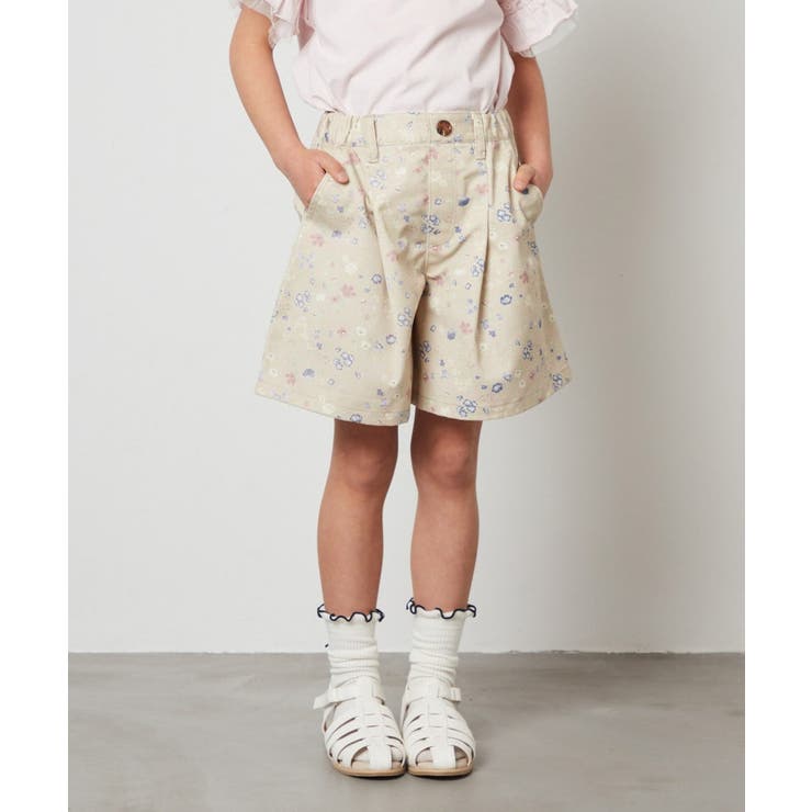 花柄 | [100-130]アソートショートパンツ | a.v.v【KIDS】