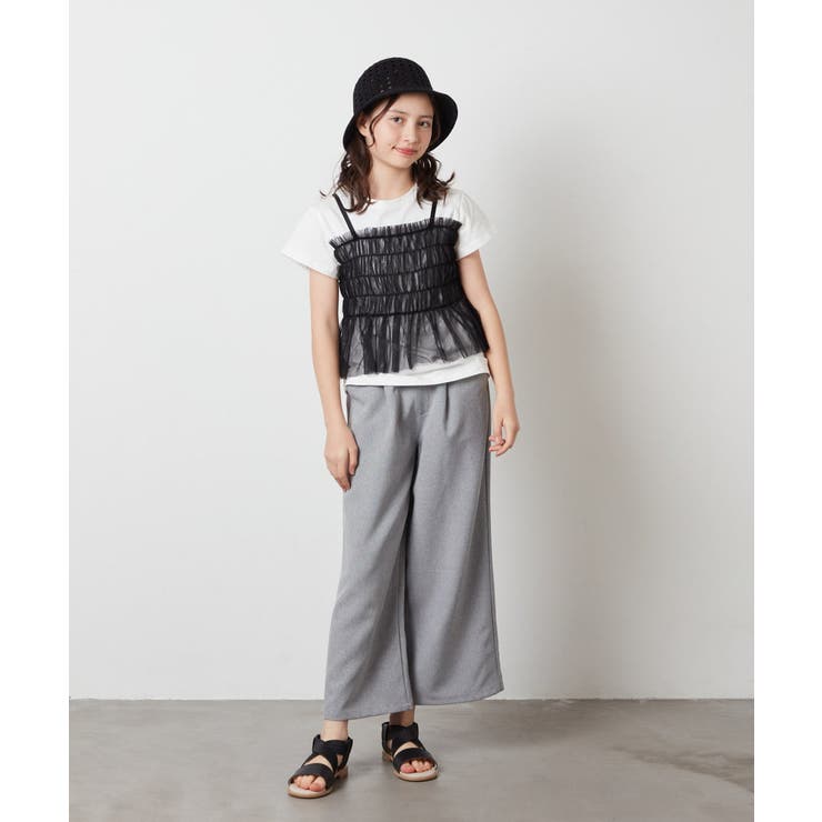 [100-130]ワイドパンツ | a.v.v【KIDS】 | 詳細画像34 