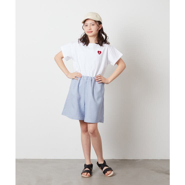 a.v.v ポロシャツ キュロットセット a.v.v ポロシャツ キュロットセット a.v.v / アー・ヴェ・ヴェ [140