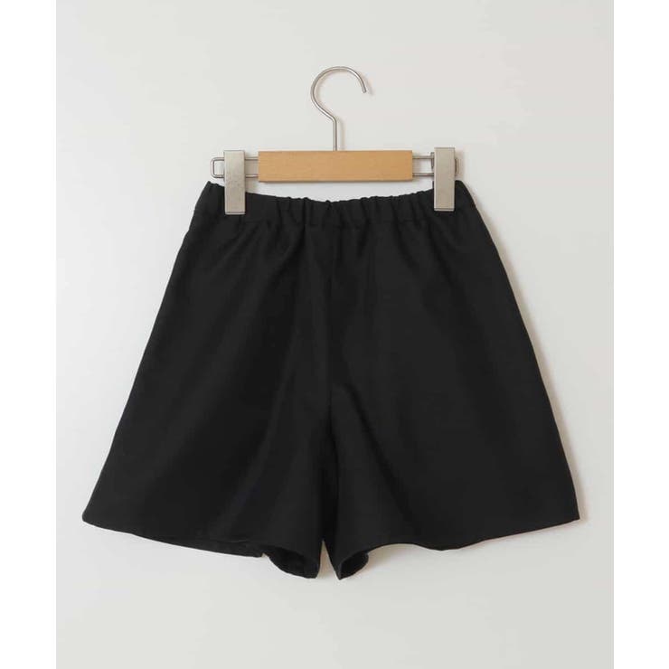 [100-130]【セットアップ対応】麻調タックキュロットパンツ | a.v.v【KIDS】 | 詳細画像35 