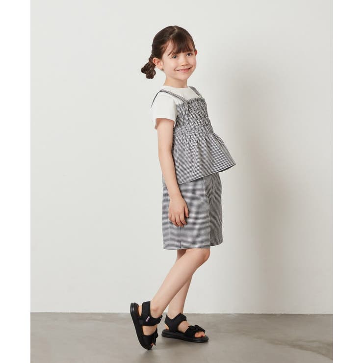 [100-130]【セットアップ対応】タックショートパンツ | a.v.v【KIDS】 | 詳細画像11 