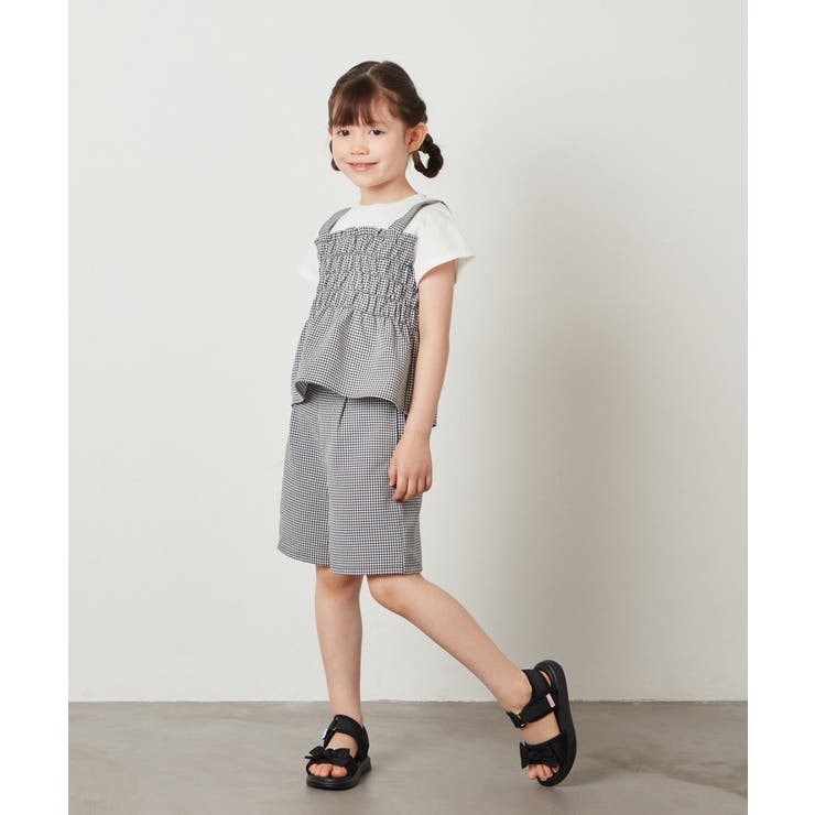 [100-130]【セットアップ対応】タックショートパンツ | a.v.v【KIDS】 | 詳細画像13 