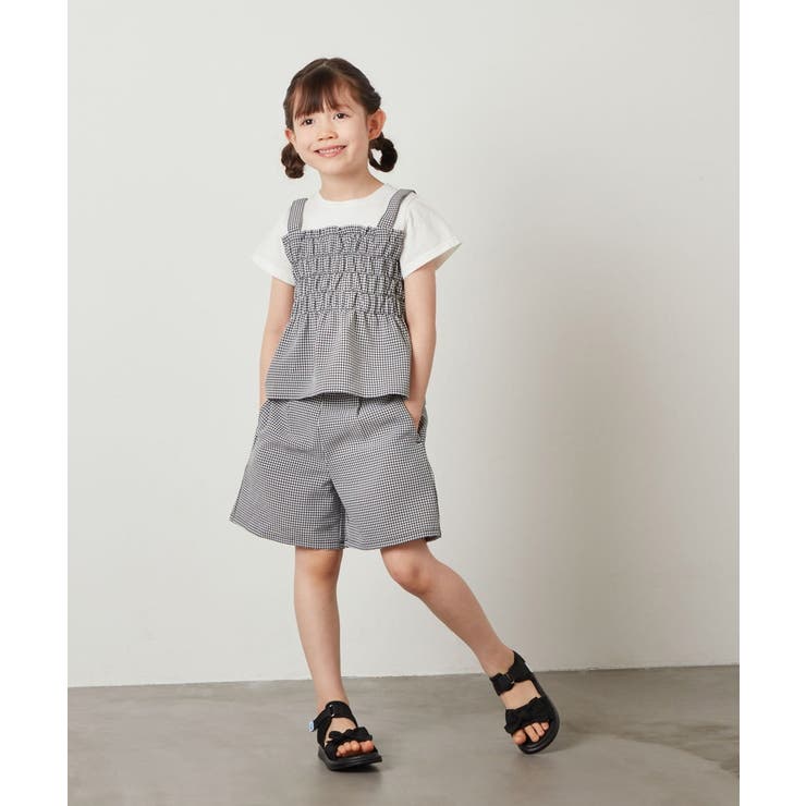 [100-130]【セットアップ対応】タックショートパンツ | a.v.v【KIDS】 | 詳細画像14 