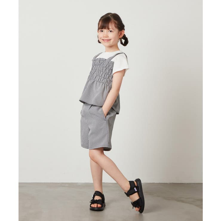 [100-130]【セットアップ対応】タックショートパンツ | a.v.v【KIDS】 | 詳細画像15 