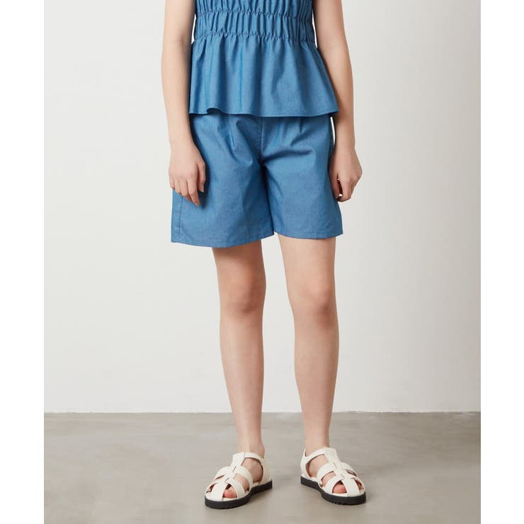 [100-130]【セットアップ対応】タックショートパンツ | a.v.v【KIDS】 | 詳細画像24 