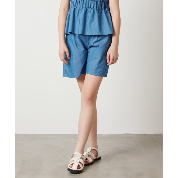 [100-130]【セットアップ対応】タックショートパンツ | a.v.v【KIDS】 | 詳細画像25 