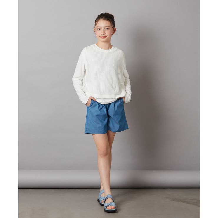 [100-130]【セットアップ対応】タックショートパンツ | a.v.v【KIDS】 | 詳細画像33 