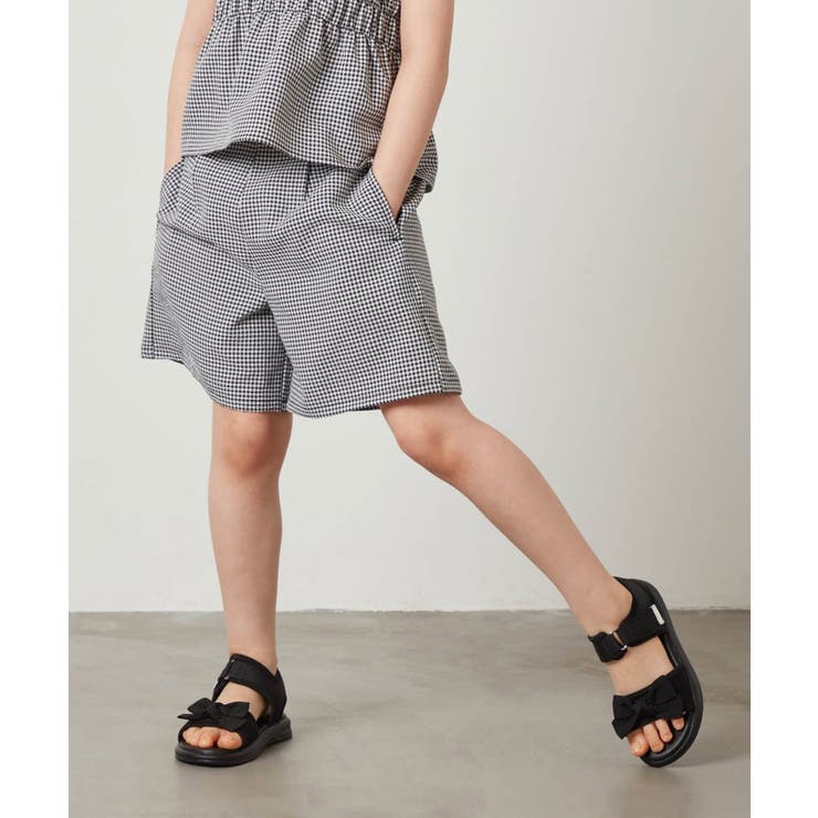 [100-130]【セットアップ対応】タックショートパンツ | a.v.v【KIDS】 | 詳細画像7 