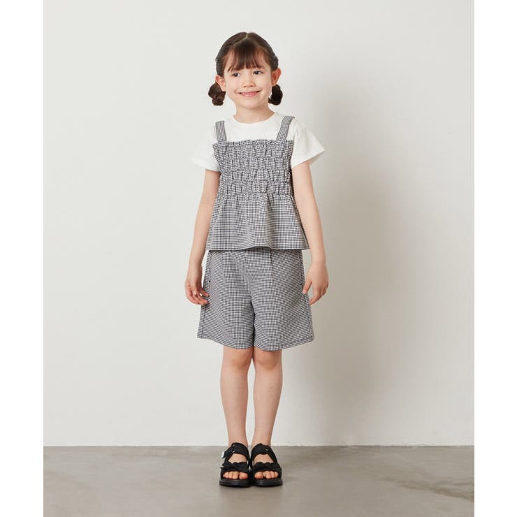 [140-150]【セットアップ対応】タックショートパンツ | a.v.v【KIDS】 | 詳細画像19 