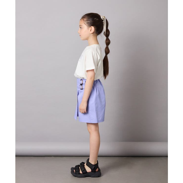 [110-130]【接触冷感/ジメジメ対策】サイドベルトキュロット | a.v.v【KIDS】 | 詳細画像10 