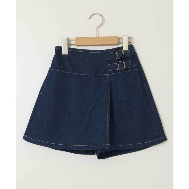 [110-130]【接触冷感/ジメジメ対策】サイドベルトキュロット | a.v.v【KIDS】 | 詳細画像2 