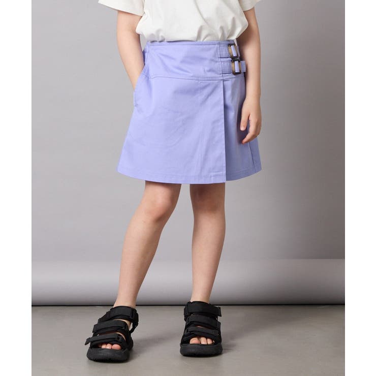 [110-130]【接触冷感/ジメジメ対策】サイドベルトキュロット | a.v.v【KIDS】 | 詳細画像4 