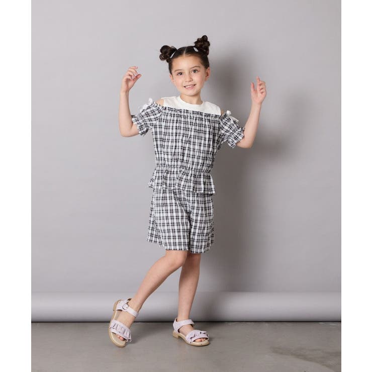 [100-160]【セットアップにも出来る】２タックショートパンツ | a.v.v【KIDS】 | 詳細画像11 