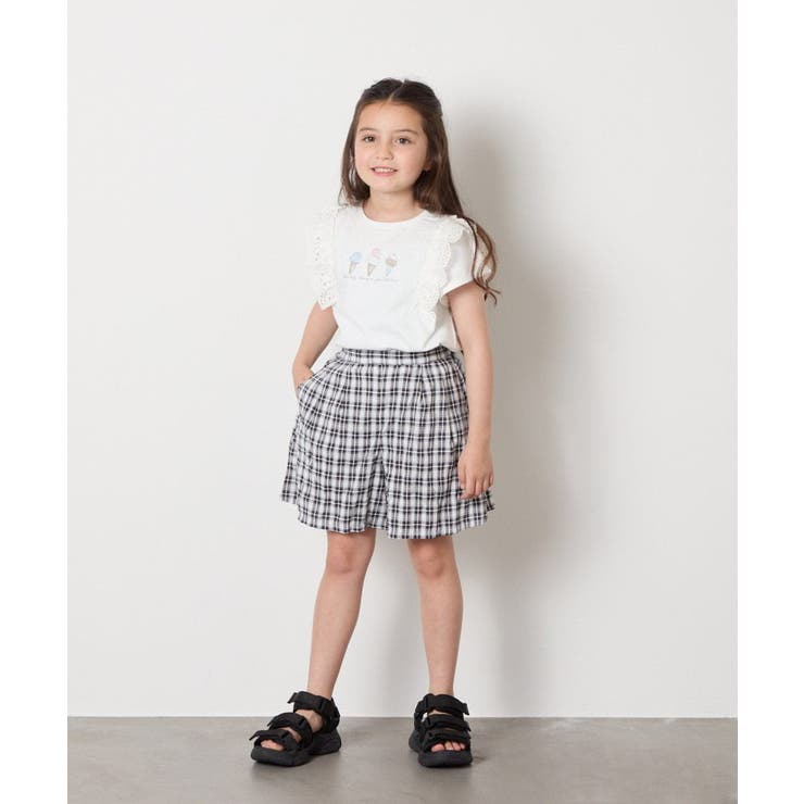 [100-160]【セットアップにも出来る】２タックショートパンツ | a.v.v【KIDS】 | 詳細画像18 