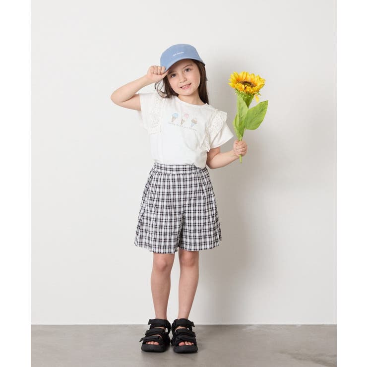 [100-160]【セットアップにも出来る】２タックショートパンツ | a.v.v【KIDS】 | 詳細画像22 