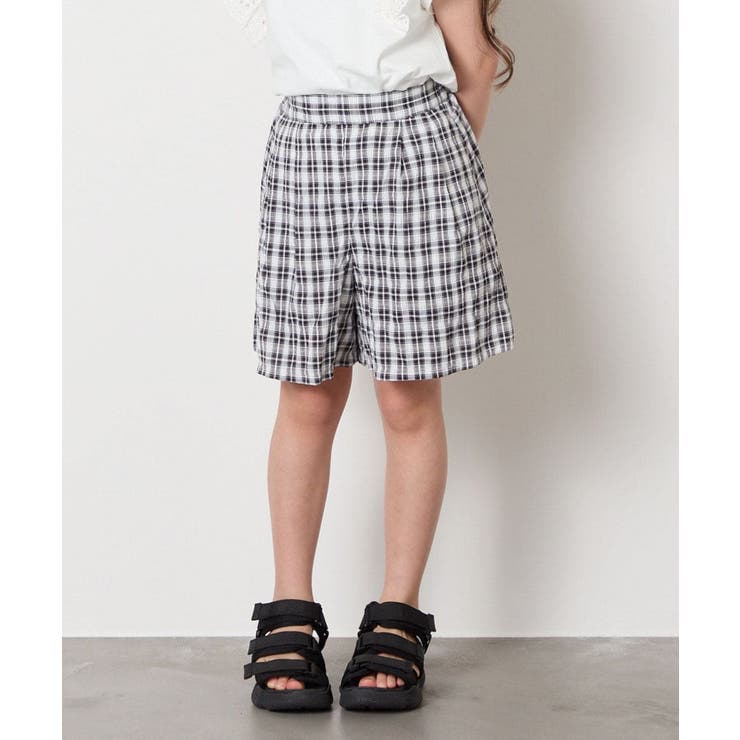 [100-160]【セットアップにも出来る】２タックショートパンツ | a.v.v【KIDS】 | 詳細画像8 