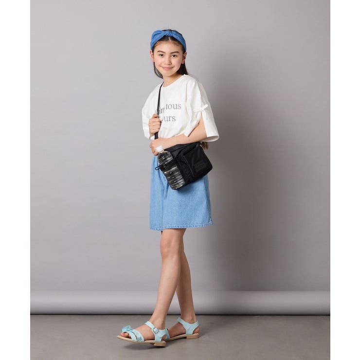 【接触冷感/ジメジメ対策】[100-130]デニムタックキュロット | a.v.v【KIDS】 | 詳細画像34 