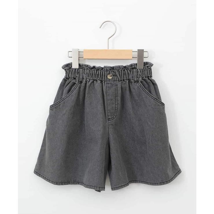 【接触冷感/ジメジメ対策】[100-130]デニムタックキュロット | a.v.v【KIDS】 | 詳細画像36 