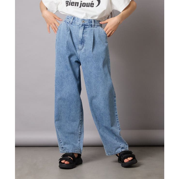 [140-150]バレルデニム | a.v.v【KIDS】 | 詳細画像1 