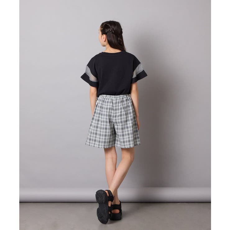 【接触冷感/ジメジメ対策】[160]サイドベルトキュロット | a.v.v【KIDS】 | 詳細画像14 