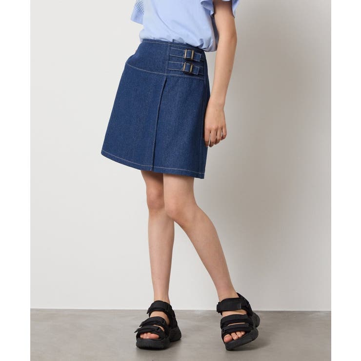 【接触冷感/ジメジメ対策】[160]サイドベルトキュロット | a.v.v【KIDS】 | 詳細画像20 